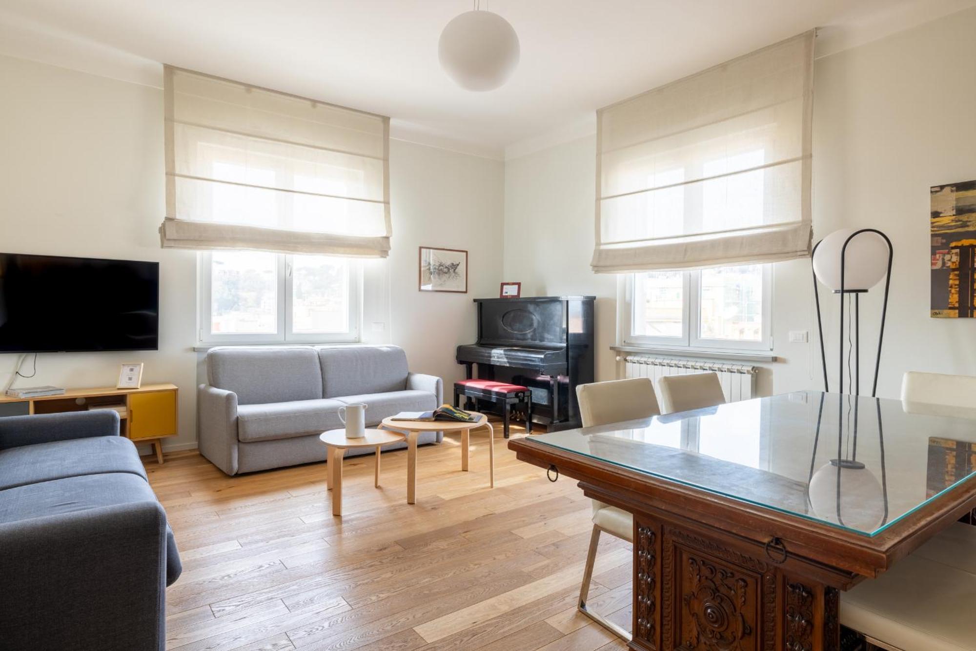 Top Floor Apt With Rooftop Terrace Near St. Peter Roma Eksteriør bilde